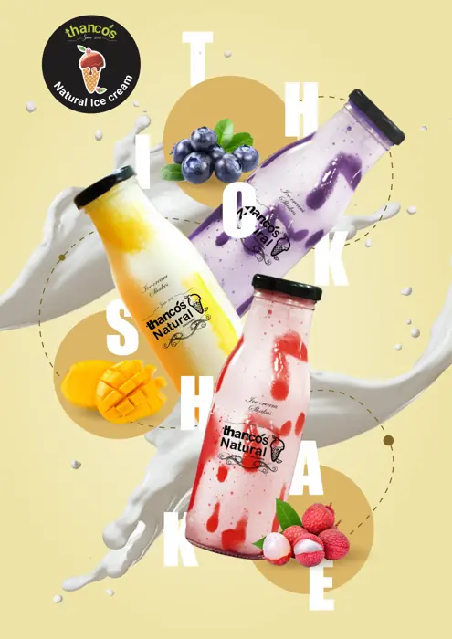 Thanco's thick shakes in bottles